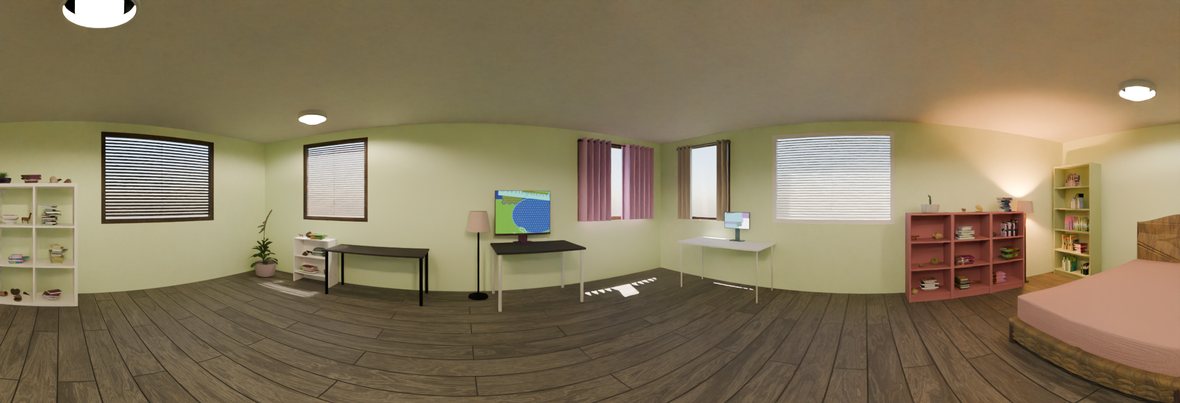 Panoramic render